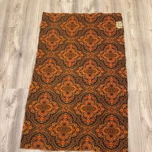 Vintage imported upholstery fabric thick inlaid